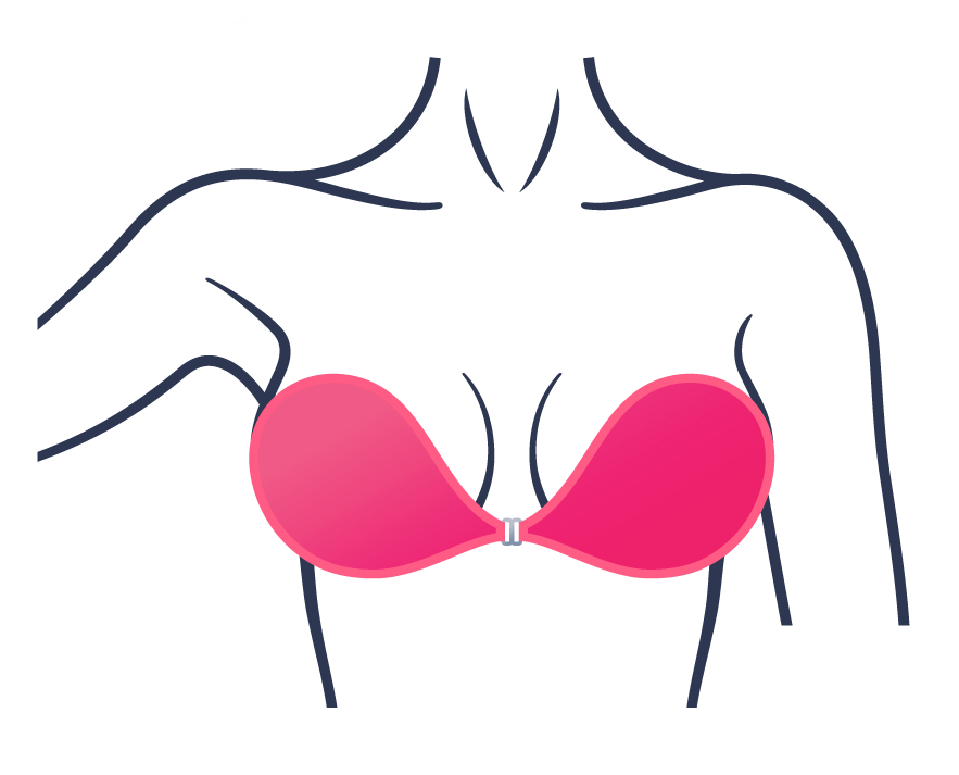 Adhesive Bra
