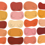 Various breast shapes