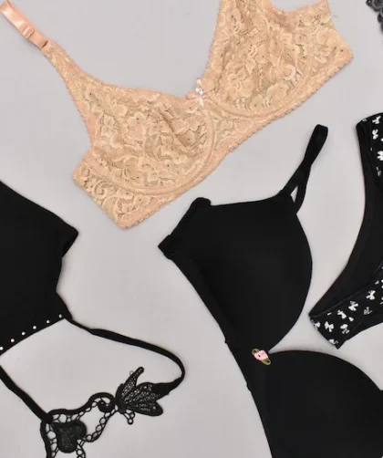 Different bra size from different brands.